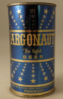 Argonaut Light Beer Can