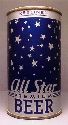 All Star Premium Beer Can