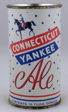 Connecticut Yankee Ale Red Beer Can