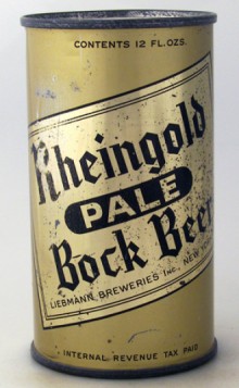 Rheingold Pale Bock Beer Can