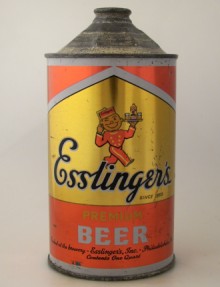 Esslinger's Premium Beer Can